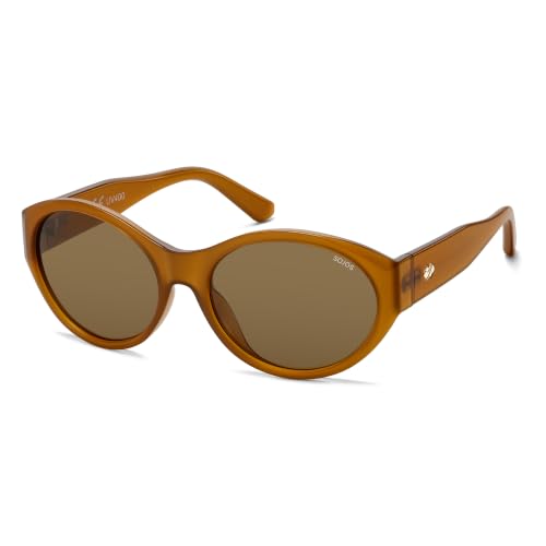 Image of SOJOS 2026 Trendy Oval Polarized Sunglasses for Women Classic SJ2702