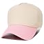 Natural-pink 5 Panel Baseball