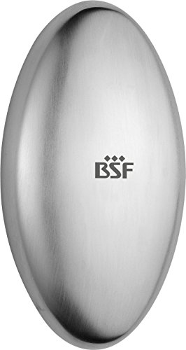 Preisvergleich Produktbild BSF Lausanne Edelstahlseife, Edelstahl, Silber, 9,2x6x3,6 cm