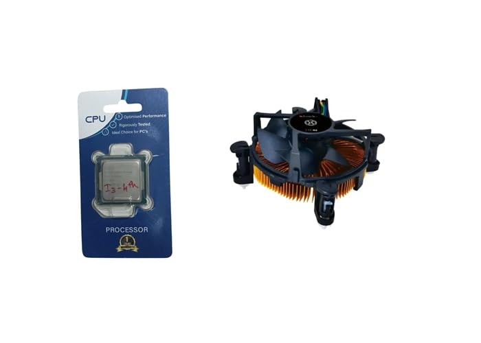 EVMMOTHERBOARD H81JEL DDR3 with NVME Slot-Socket 1150 Supported Core i3-4170 4th Generation 3.70 Ghz LGA 1150 Processor Cooling Fan with Copper Heat Sink & Cooling Paste-image-13