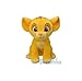 JAPAN OFFICIAL Il RE Leone Peluche Simba Cucciolo 40 CM Grande Seduto Disney Film Sega Plush