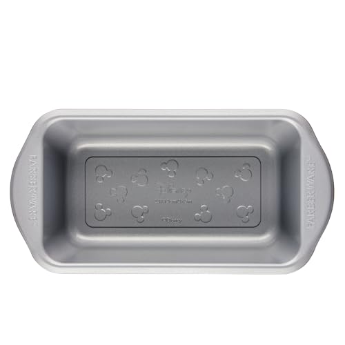 Farberware Disney Bake with Mickey Mouse Nonstick Bakeware Cake Pans, Baking Sheet, and Loaf/Meatloaf Pan, 6 Piece Non Stick Bakeware Set - Red - image 9