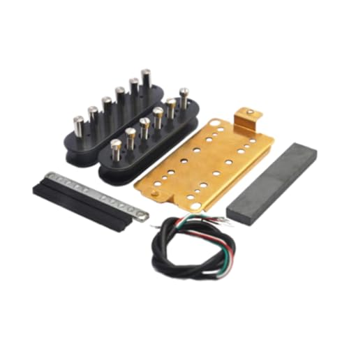 Simhoa Guitar Pickup DIY Kits,Guitar Parts,Easy Installation,Sturdy,Guitar Accessories Musical Instruments Part Humbucker Pickup, Neck 50mm