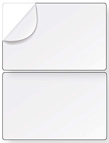 enKo [100 Sheets; 200 Labels] - 5-1/2 x 8-1/2