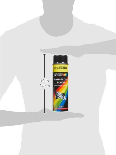 MOTIP spuitkleur- zwart glanzend - 500 ml - Image 5