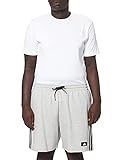 Ajuste regular adidas M FI 3S Short Shorts, Medium Grey Heather, Mens