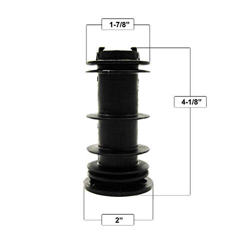 Chromcraft Replacement Plastic Insert for Caster Chairs (Set of 6)