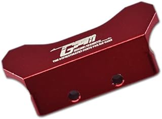 GPM For Losi 1/18 Mini-T 2.0 2WD Stadium Truck Upgrade Parts Aluminum Rear Bumper - 1Pc Set Red