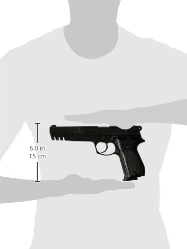 Walther CP88 Air Pistol held in hand for size comparison