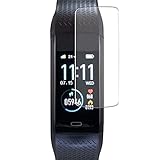 [3 Pack] Synvy Screen Protector Film, compatible with KoreHealth KoreTrak Pro Fitness Tracker Guard Sticker [ Not Tempered Glass Protectors ], Transparent