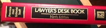 Hardcover Lawyer's Desk Book