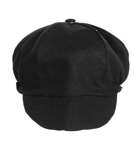 Pink Princess Baby Boy Newsboy Cap, Toddler Boys, Unisex, Black, Cotton, Vintage, US 2-3 Years2