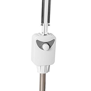 LENTE 8 DIOTTRIE LAMPADA D'INGRANDIMENTO CON STATIVO, LUCE FREDDA BIANCA PER ESTETISTA, ESTETICA, LABORATORIO E LAVORI DI PRECISIONE_ELEGANZA DEL BLACK