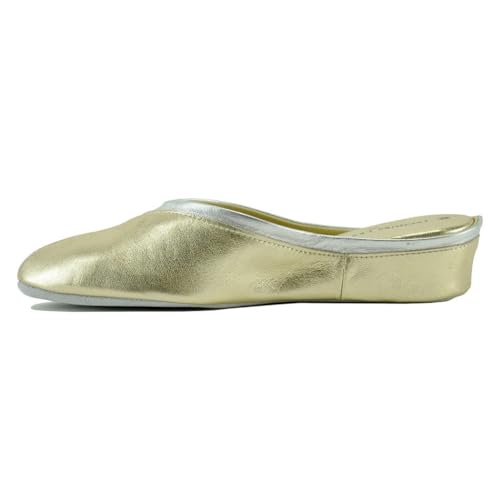 JACQUES LEVINE 4640 Suede Slipper4