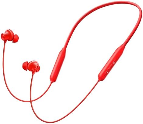 OnePlus Bullets Wireless Z3 in-Ear Neckband with 12.4mm Drivers, 3D Spatial Audio,10 mins Charge for 27 hrs Playback, 4 EQ preset, Dynamic bass Enhancement & BT5.4