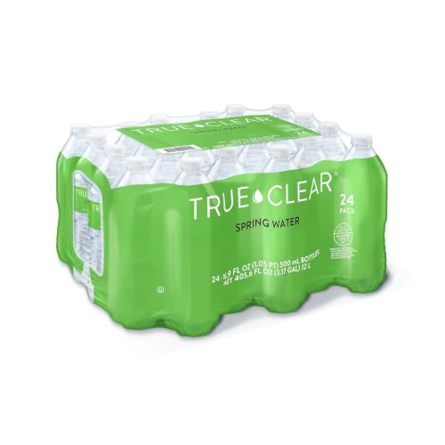 Image of True Clear Spring Water, 16.9 fl oz., 24 Bottles /Case, 84 Cases /Pallet