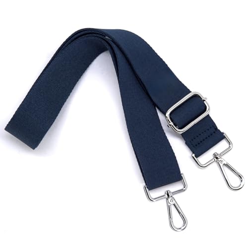 Image of S&loyoe Thickened Solid Color Purse Straps Replacement Crossbody Bag Strap Adjustable Wide Guitar Straps for Handbags 1.5inch