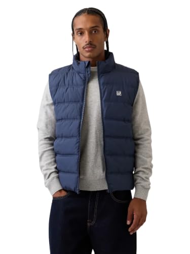 Image of GAP Men's Logo Lightweight Puffer Vest