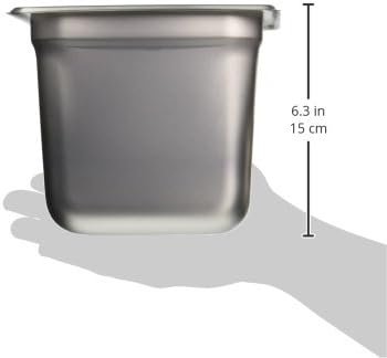 Winco SPJL-606 Anti-Jamming Steam Pan, 44202 by 6-Inch, Standard Weight,Stainless Steel,Medium - Image 3