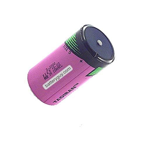 BatteryGuy LITH-15 Replacement 3.6V 16500mAh Lithium D Button top Battery Brand Equivalent