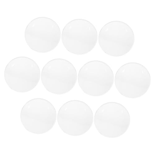 Kisangel 10 Piezas Lentes para Gafas VR de Lentes Biconvexas de Acrílico para Realidad Virtual Accesorios Resistentes Alta Transmisión de Luz