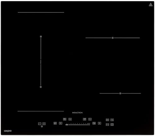 Akpo PIA 6800, Placa de inducción, Black