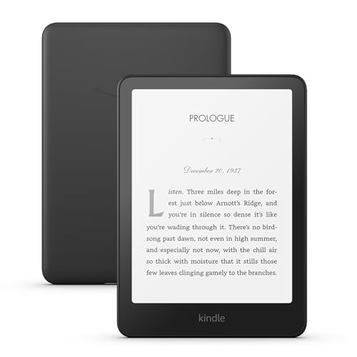 Amazon Kindle Paperwhite (16 GB) – Our fastest Kindle ever, with new 7" glare-free display, and weeks of battery life – Black