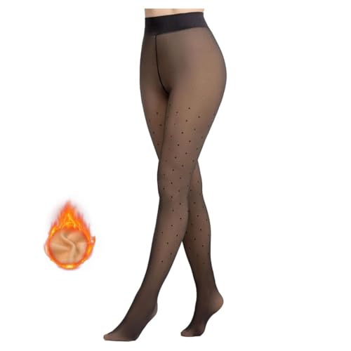Image of Warm Tights with Design