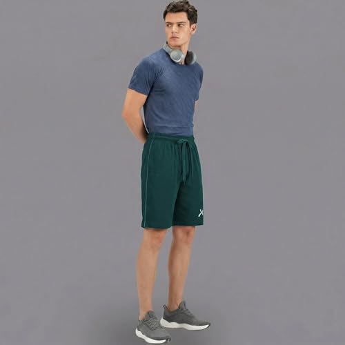 Image of Amul Comfy Men Ultra Soft Cotton-Rich Drawstring Lounge Shorts