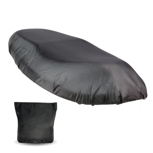 EVBOTGEE Universal Motorrad Sitzbezug Wasserdicht, Oxford Sitzbankabdeckung mit Gummiband für Roller & Moped, Schutz vor Regen Sonne Staub und Kratzern, Staubdichtes Sitzkissen Zubehör (XXL 70-115cm)