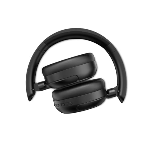 Prixton Casque sans Fil Live Pro, Casque à réduction de Bruit ANC, Noise Cancelling, Casque sans Fil Bluetooth, Pliable, Étui Rond en matériau EVA – Image 5