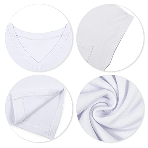 Nanyuaya Womens Summer Casual Tops 2023 Basic Loose Cap Sleeve Tshirts Solid Color Blouse With Pocket #TOP3