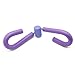 MINGZE Maître de Cuisse, Multifonction Fitness Cuisse Bras Master Poitrine Toner Exerciseur Tonifiant Intérieur Appareils Formateur Jambes Home Gym Pilates Yoga (Violet)