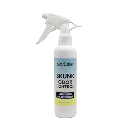 Skunk Odor Neutralizer, Unscented Air Freshener, Pet Safe Formula (10.1 Fl oz)