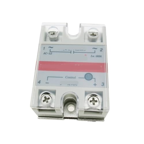 Relais à semi-conducteurs SSR-60DA monophasé pour four de chauffage industriel
