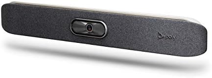 Poly - Studio X30 (Polycom) - 4K Video & Audio Bar - Conferencing System for Small Meeting Rooms - Works with Teams, Zoom & More (Renewed)