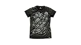 converse skull  Converse T-Shirt Crew SS Skull Black tg, Schwarz L
