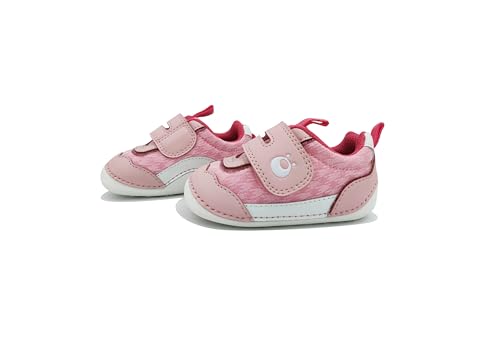 Baby Walking Shoes, Pink, Breathable Mesh, Hook and Loop Strap