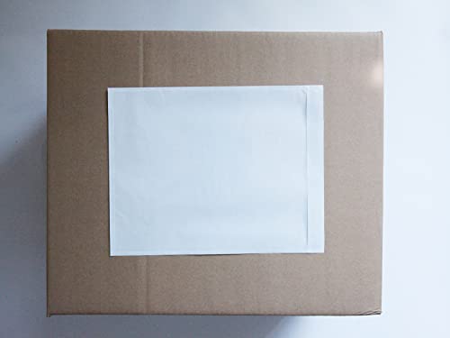 1000 Pcs 7'' X 10'' Clear Packing List Envelopes Adhesive Shipping Label Pouch, Shipping Document Envelopes, Clear Face #TOP1