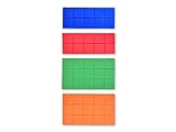 Craft Supply Foam Cubes Blue, Red, Green, Orange - 50 Count
