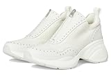 Michael Kors Womens Zuma Slip-On Trainer Optic White 7 Medium