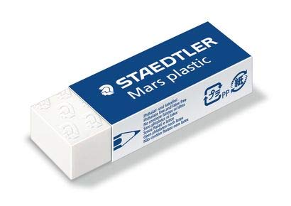 Staedtler Mars Plastic Eraser, Latex free (20 Count)