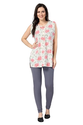 Image of TRASA Ultra Soft Cotton Churidar Solid Regular and Plus 35 Colours Leggings for Womens and Girls- Sizes :- M, L, XL, 2XL, 3XL, 4XL, 5XL, 6XL