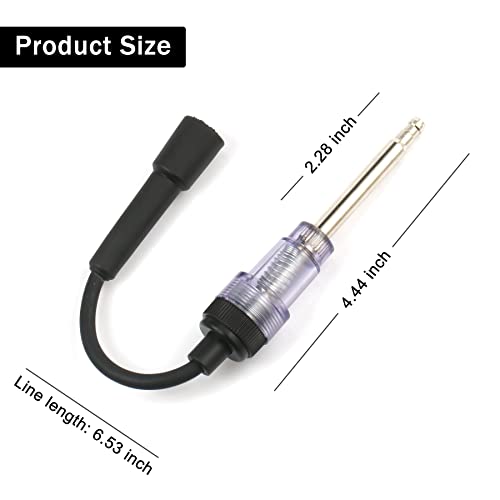SINGARO Inline Spark Plug Tester, Plugin Engine Ignition Tester, Car