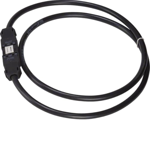 Câble Winsta Hager 3x2.5 halogène free Cca noir de 1.5m conforme aux normes de sécurité exigées