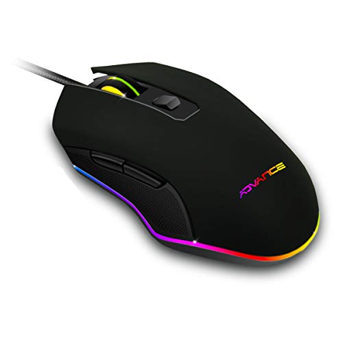 Advance Souris Filaire Gamer GTA 210 RGB (Noir)