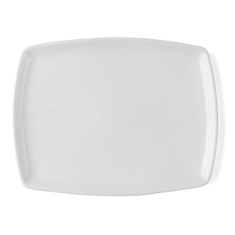 Holst Porzellan FD 336 Assiette en porcelaine 36 cm Fine Dining Blanc 36 x 27,5 x 2,4 cm