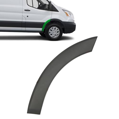 Copgge Front Door Wheel Arch Opening Deflector Protective Panel Cover Fender Flare Molding Panel Trim Black fits for Ford Transit-150 Transit-250 Transit-350 2015 2016 2017 2018 2019 by Copgge - Used condition - US$15.10