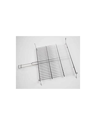 Somagic SO435544 Grille Double sur Pieds Acier Chrome 50 x 44 cm