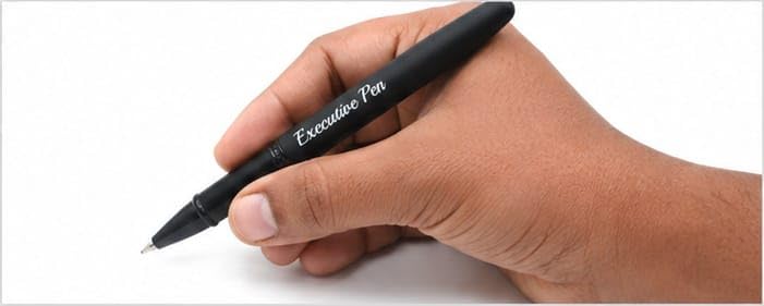 Image of Executive Pen, Matte Black Finish, Ballpoint Writing Pen